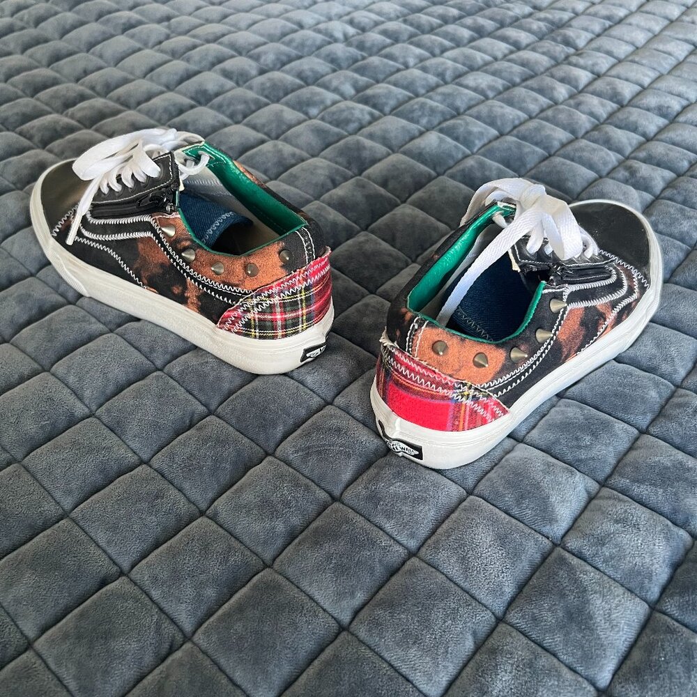 Vans Old Skool Zip Tartan Daze Multi Acid Dye sneakers